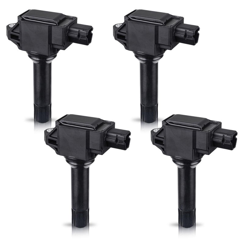 ENA Set of 4 Ignition Coil Pack Compatible with Toyota 86 Subaru WRX BRZ Outback Forester Legacy Crosstrek Scion FR-S 2015 2016 2017 2018 2019 2020 2.0L 2.5L H4 Replacement for UF747 22433AA720 C967 - Image 1